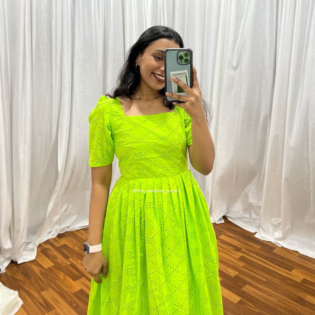 Parrot green hakoba