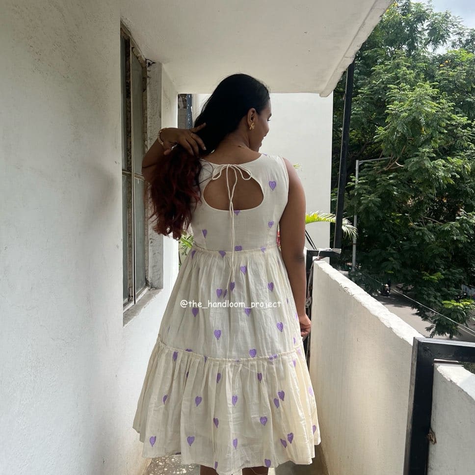 Lavender hearts - aurora