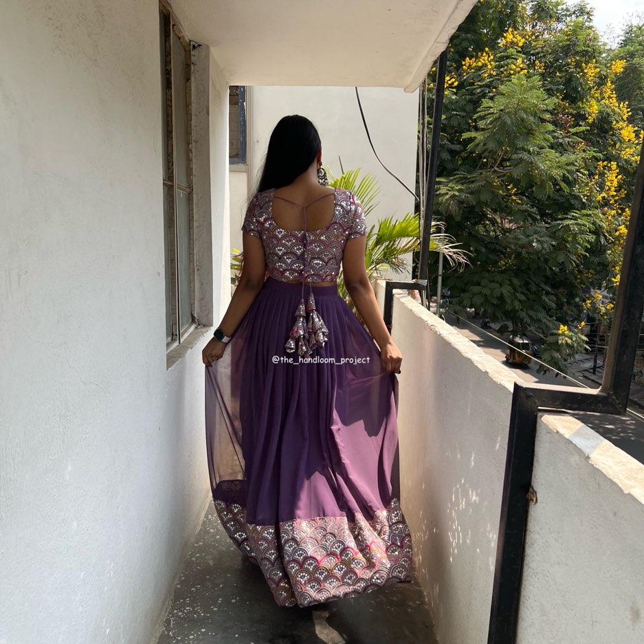 Dark lavender - Navaratri