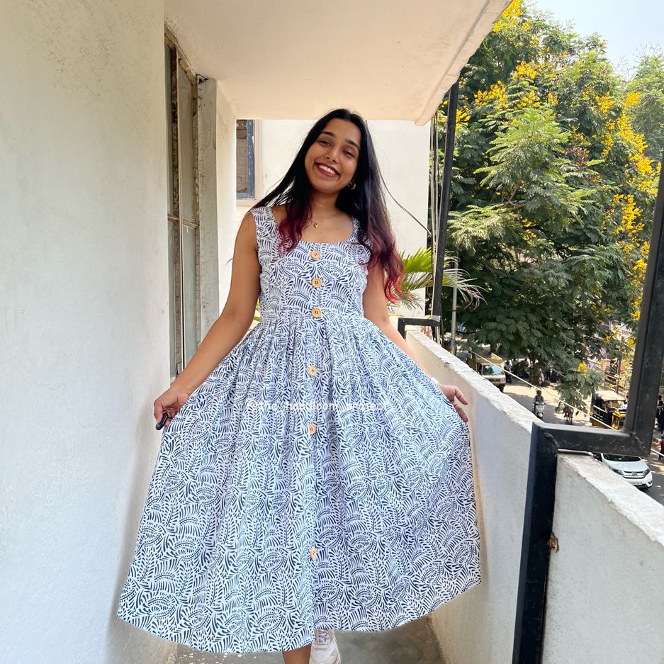 White buttoned - summer