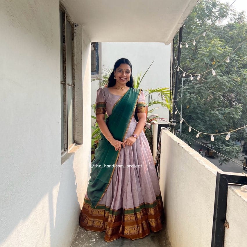 Lavender Grey Kanchi