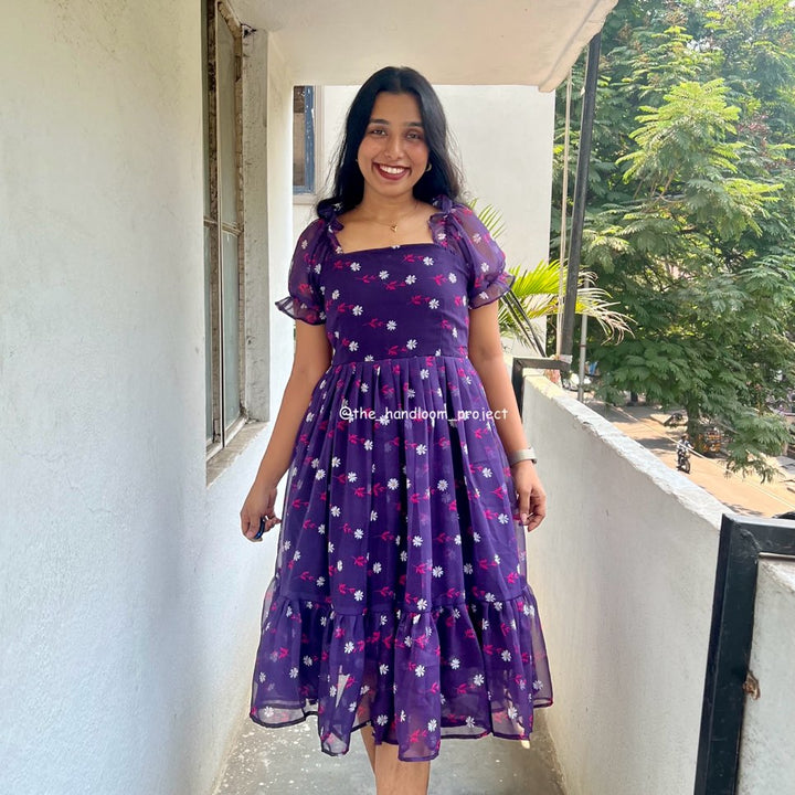 Violet - georgette