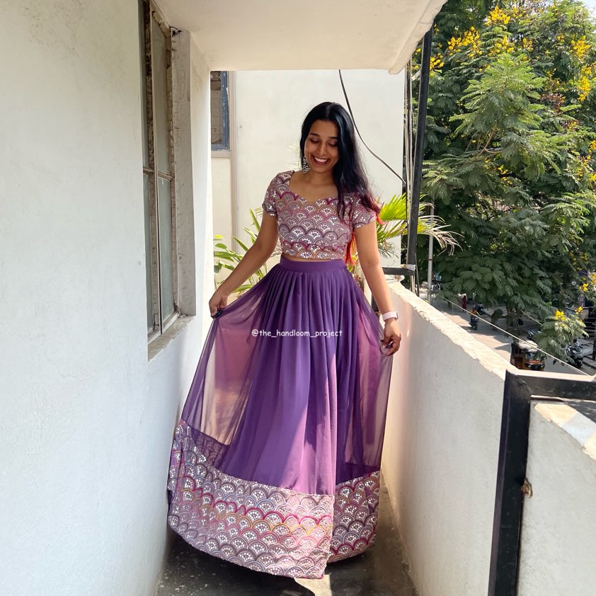 Dark lavender - Navaratri
