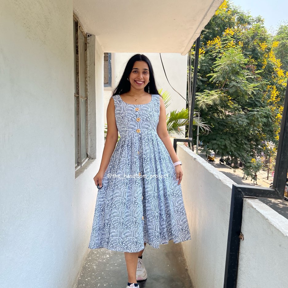 White buttoned - summer