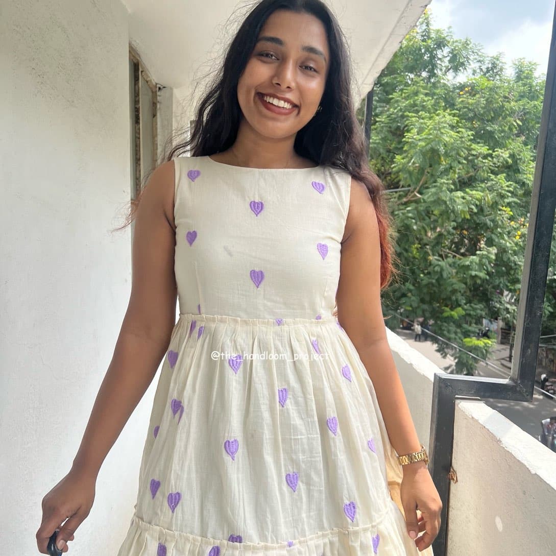 Lavender hearts - aurora