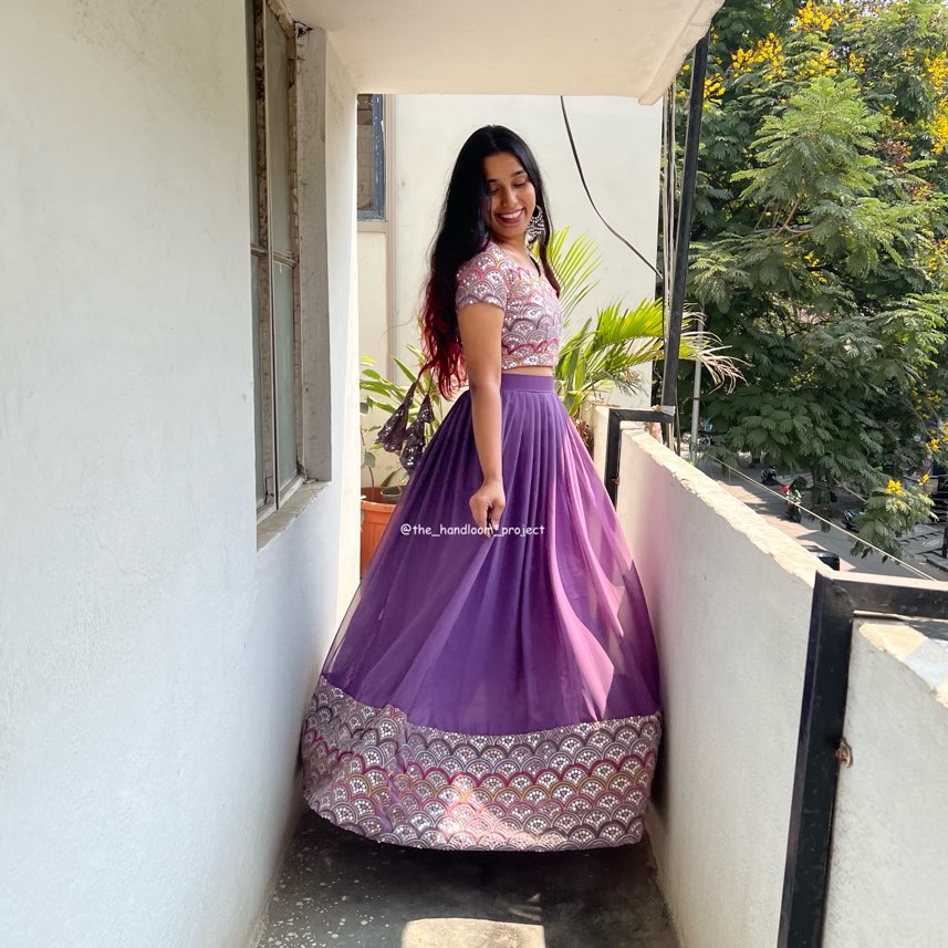Dark lavender - Navaratri