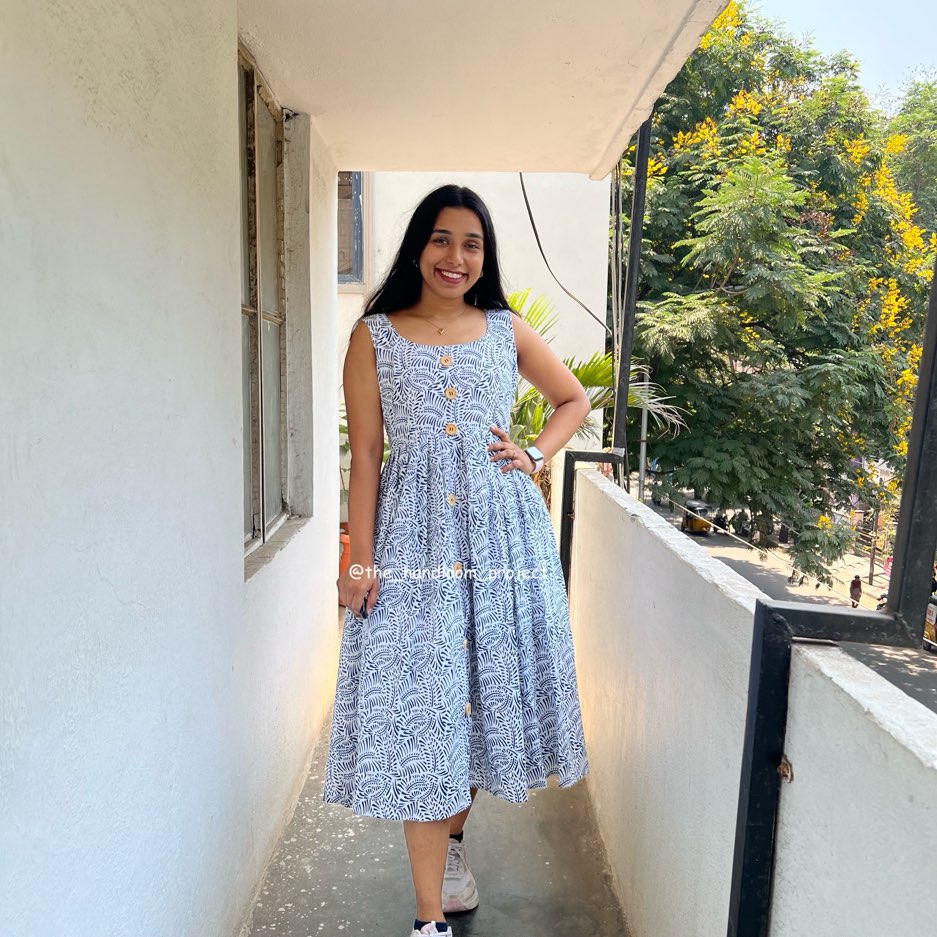 White buttoned - summer