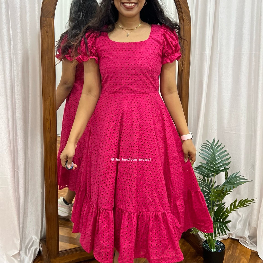 Pink 2 tier hakoba