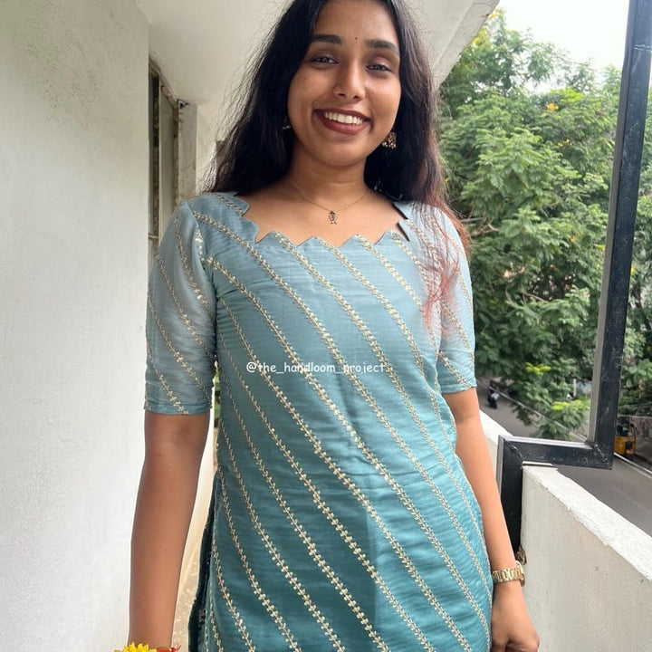 Sea Green Kurti