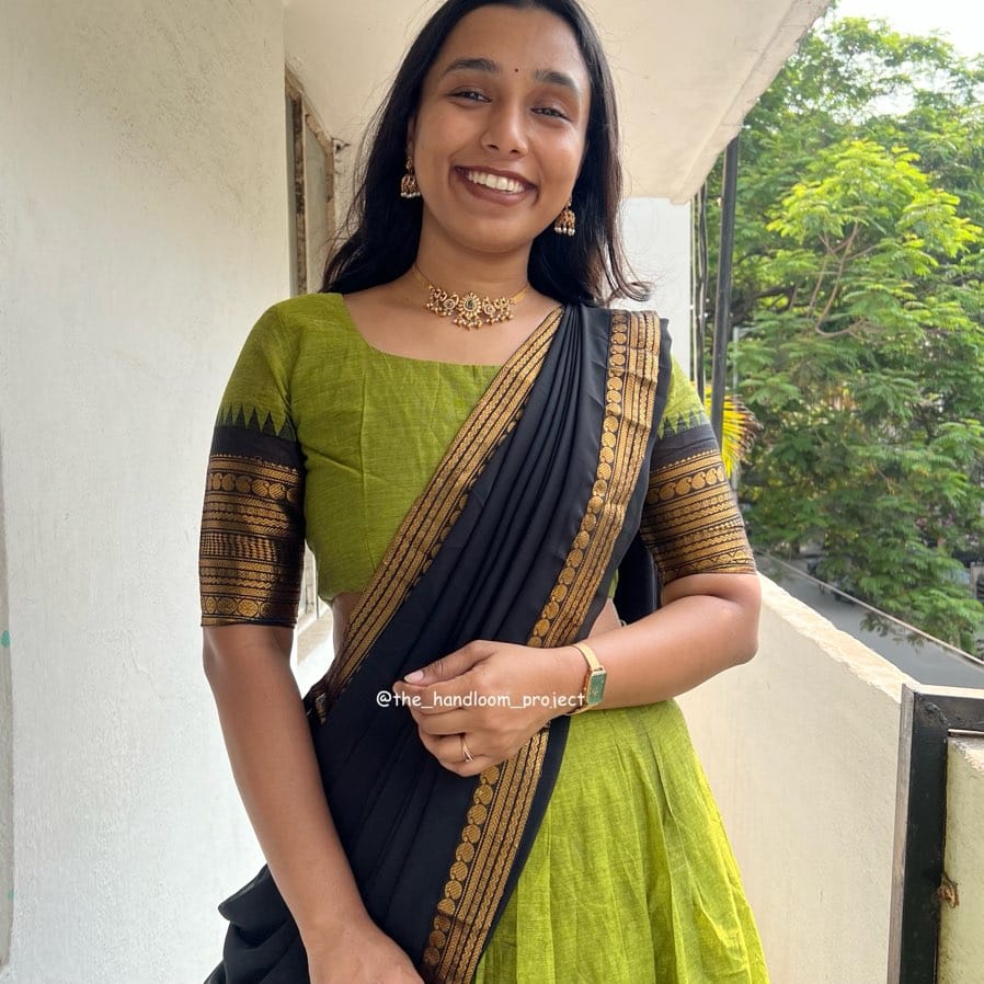 Parrot Green Kanchi