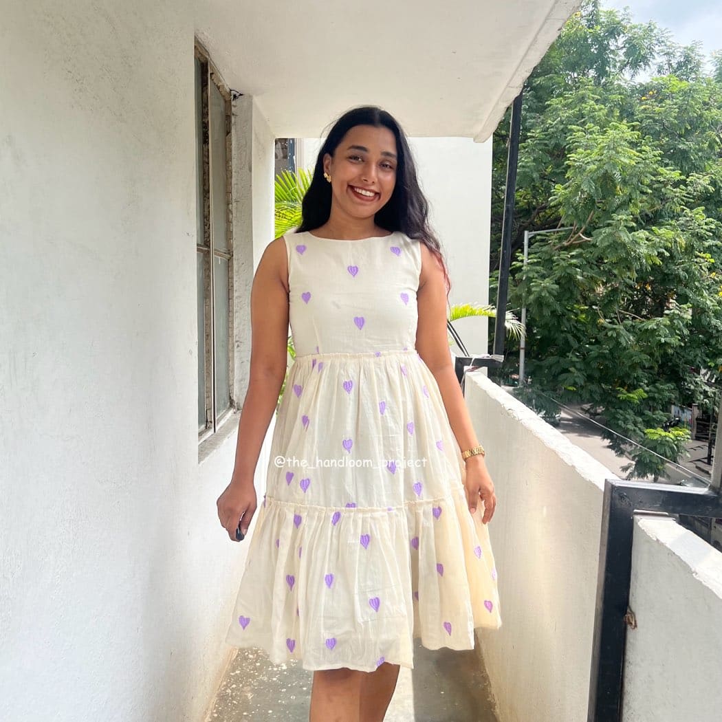 Lavender hearts - aurora