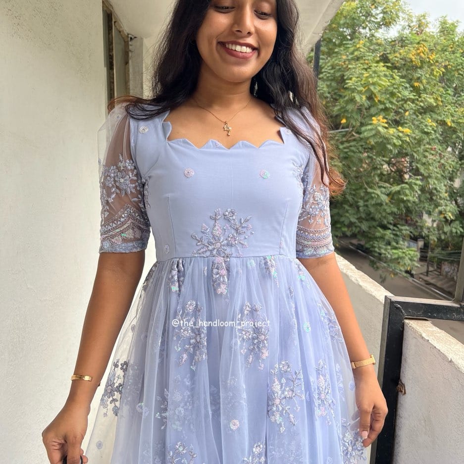 Powder blue - mermaid