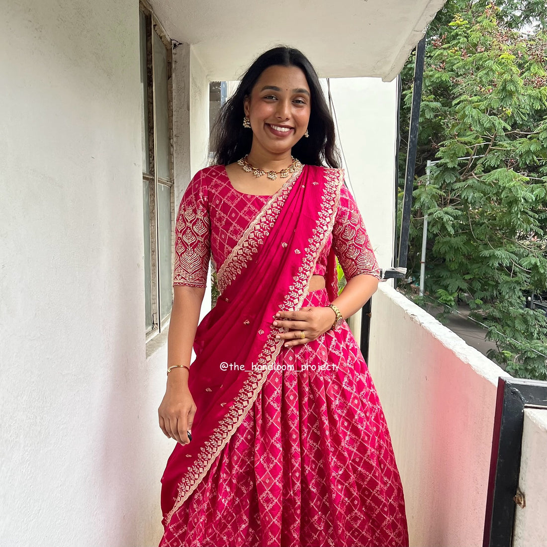 Pink raagam