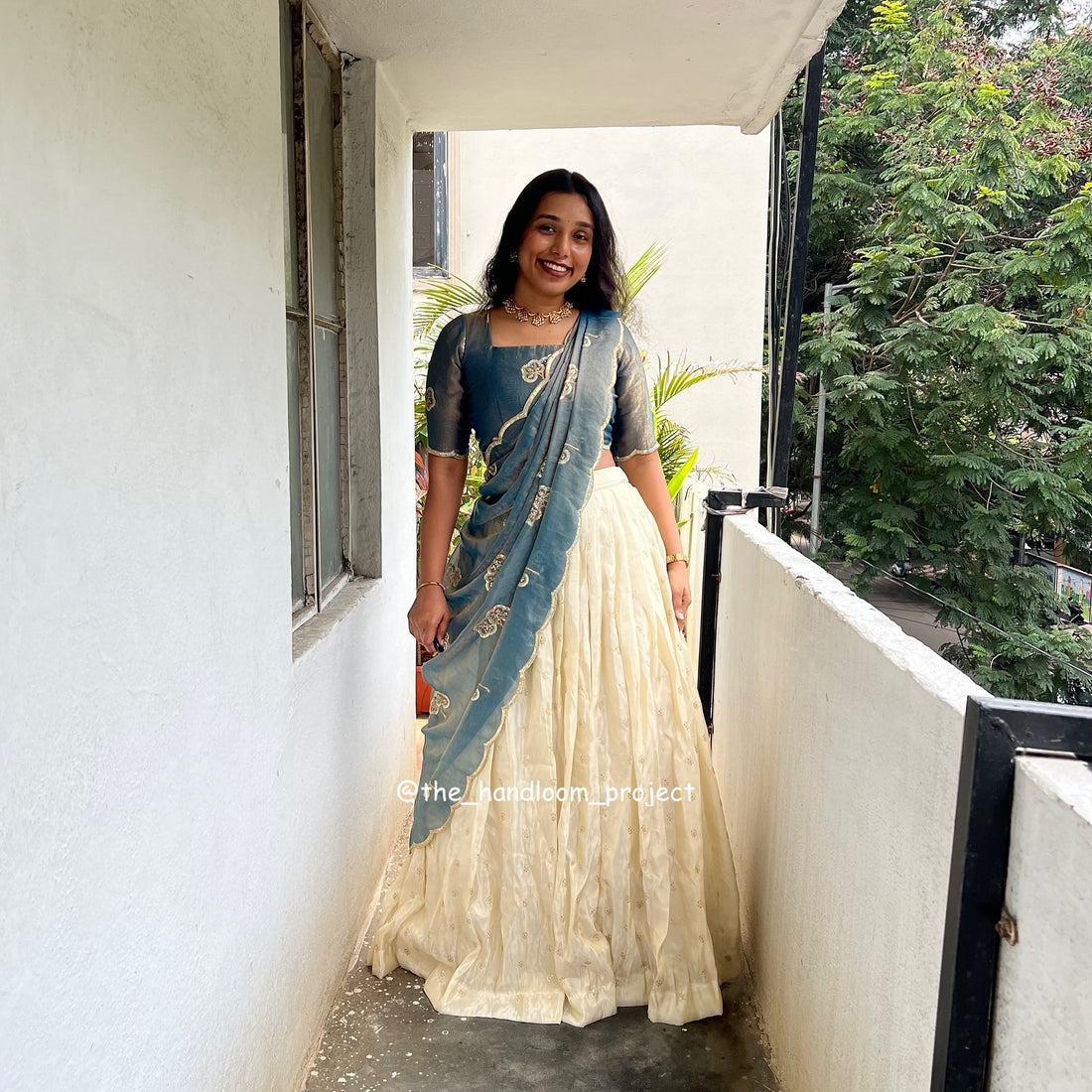 Bluish grey ivory