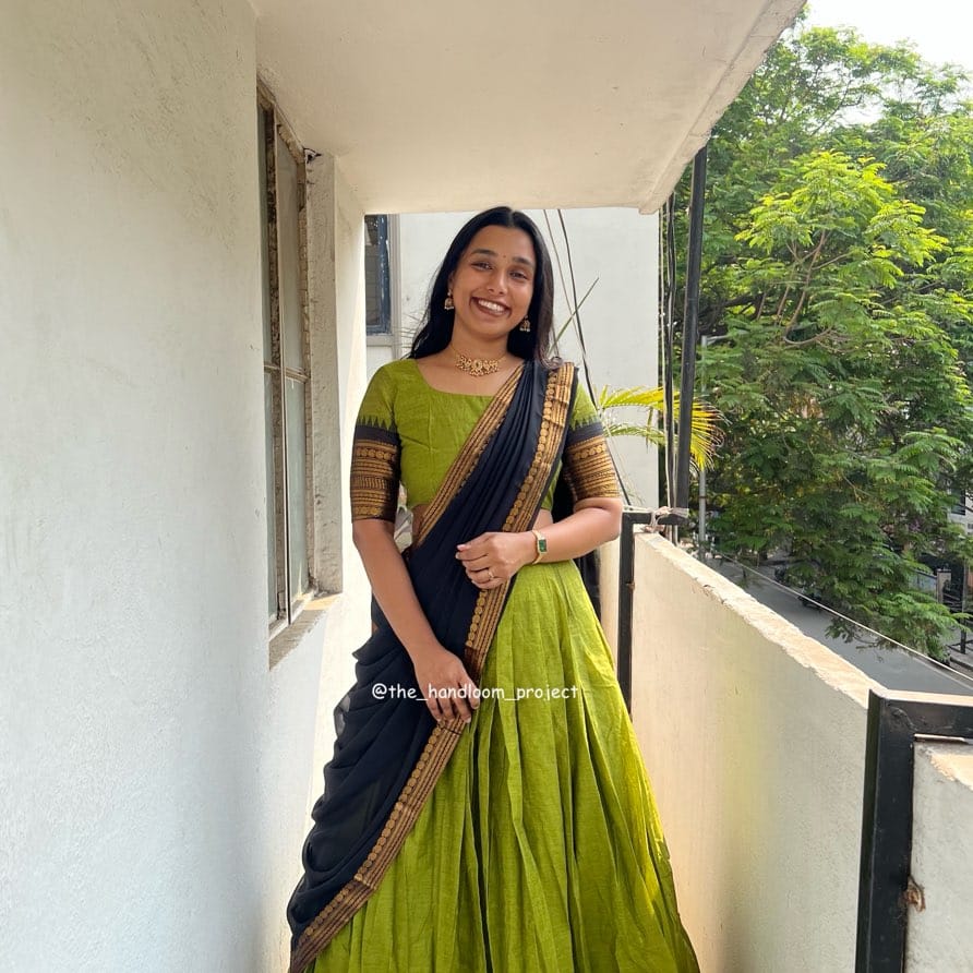 Parrot Green Kanchi