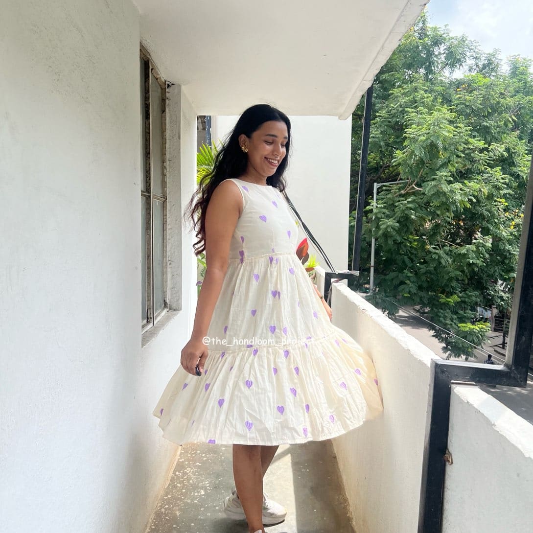 Lavender hearts - aurora