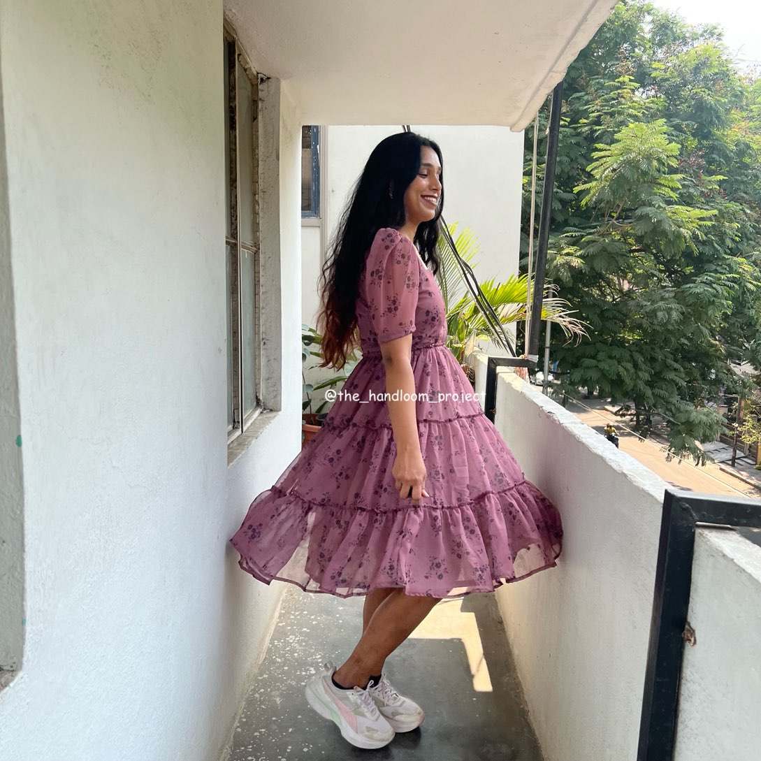 Mauve - georgette