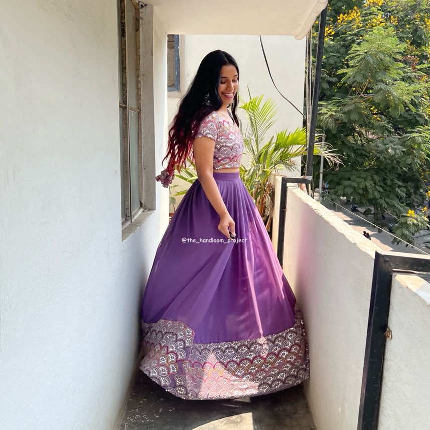 Dark lavender - Navaratri