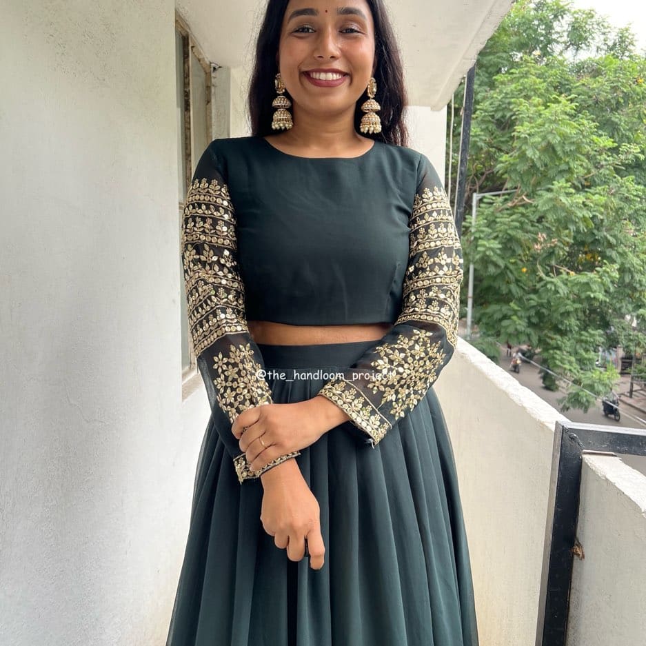 Bottle green - wedding