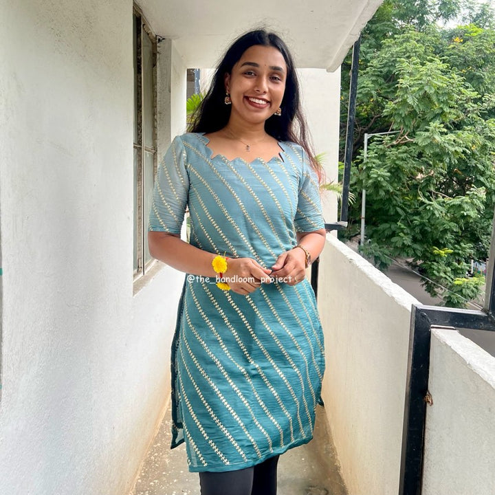 Sea Green Kurti