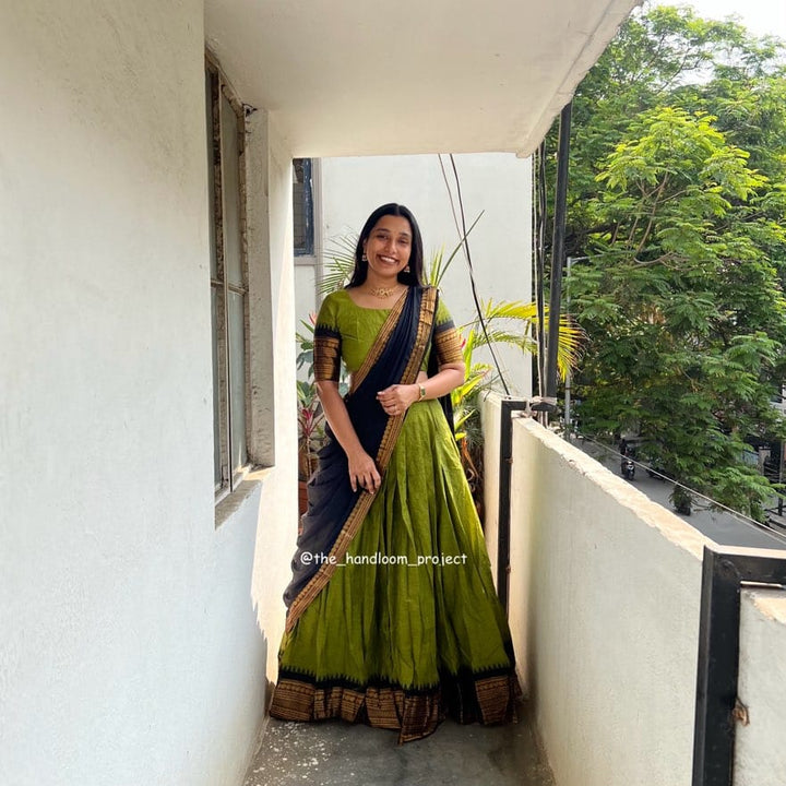 Parrot Green Kanchi