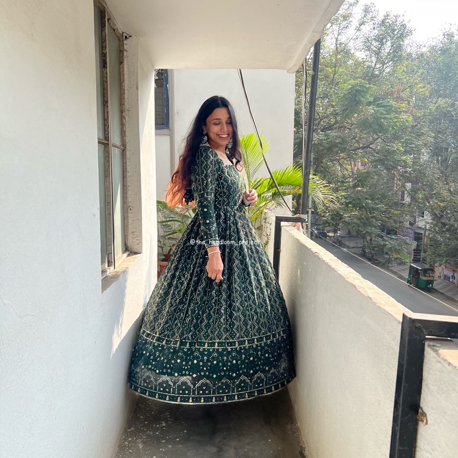 Bottle Green Elegance