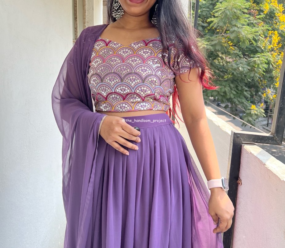 Dark lavender - Navaratri