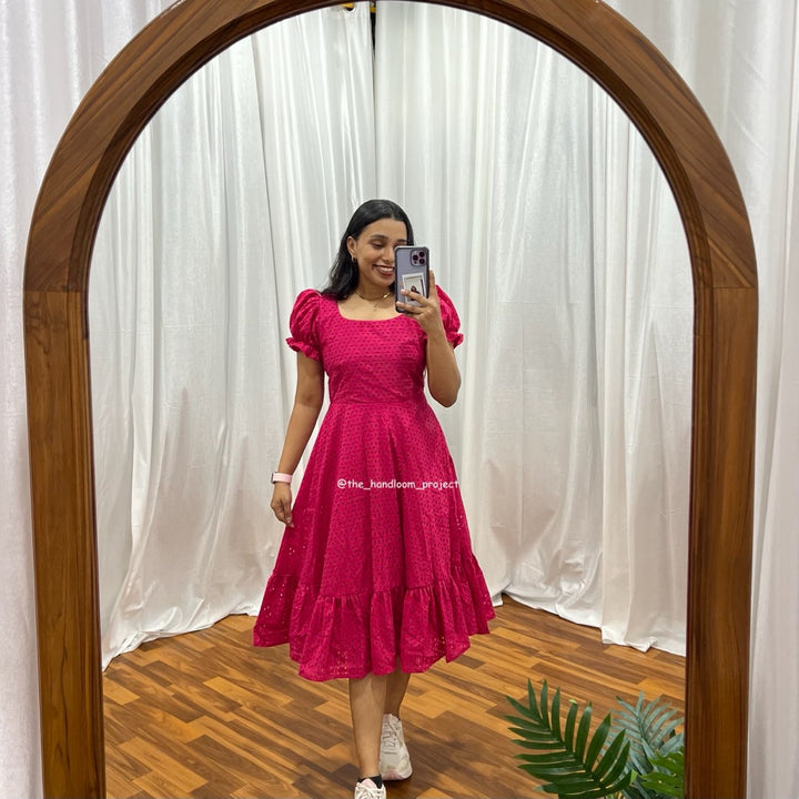 Pink 2 tier hakoba