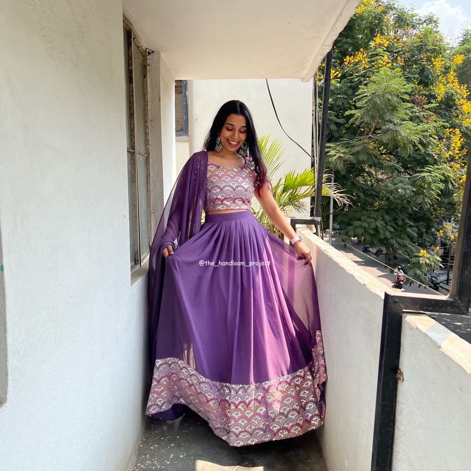 Dark lavender - Navaratri