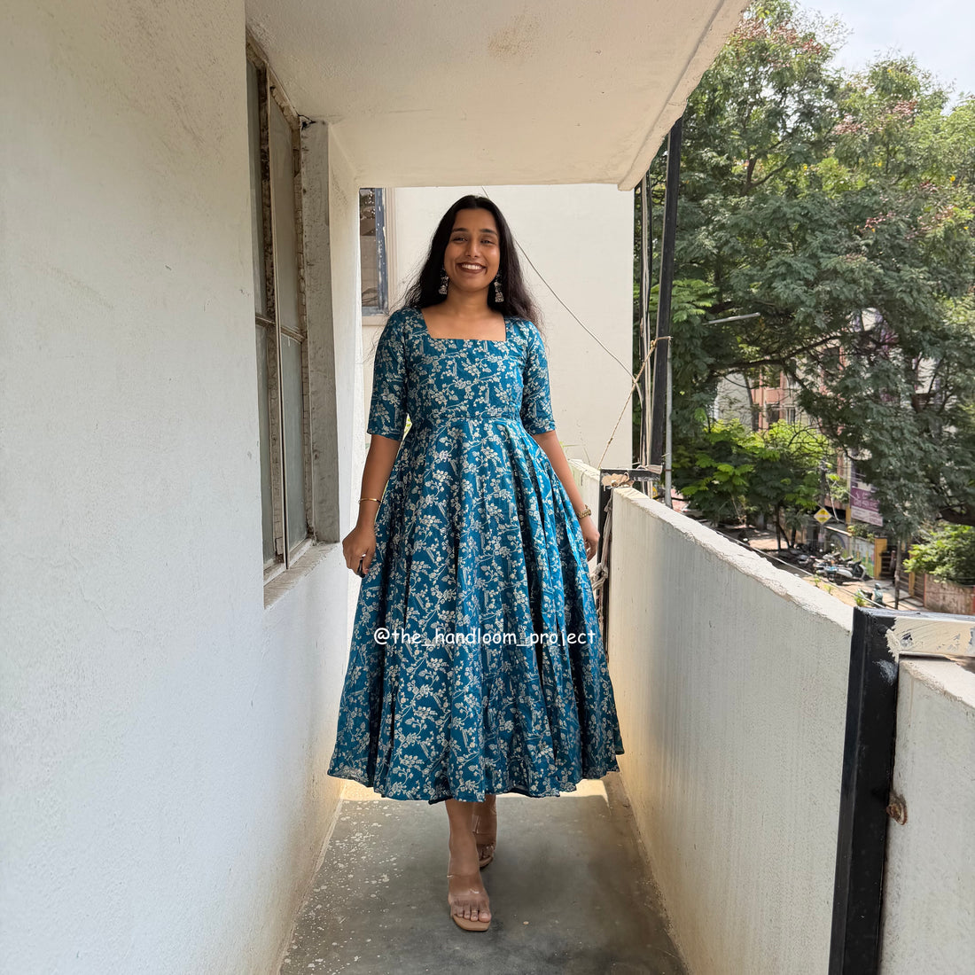 Teal - brocade