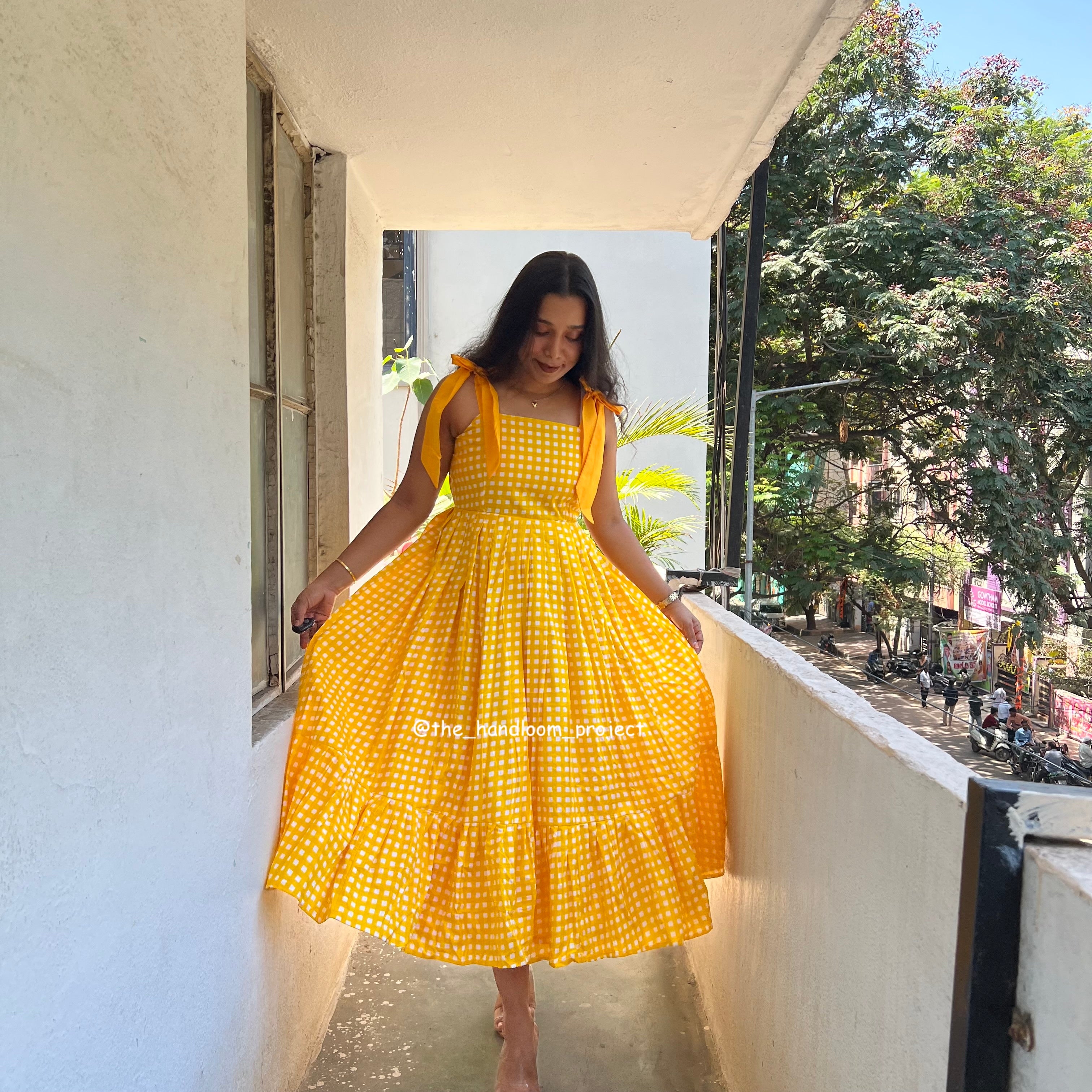Yellow - gingham