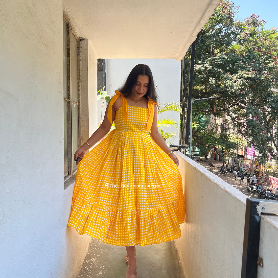 Yellow - gingham