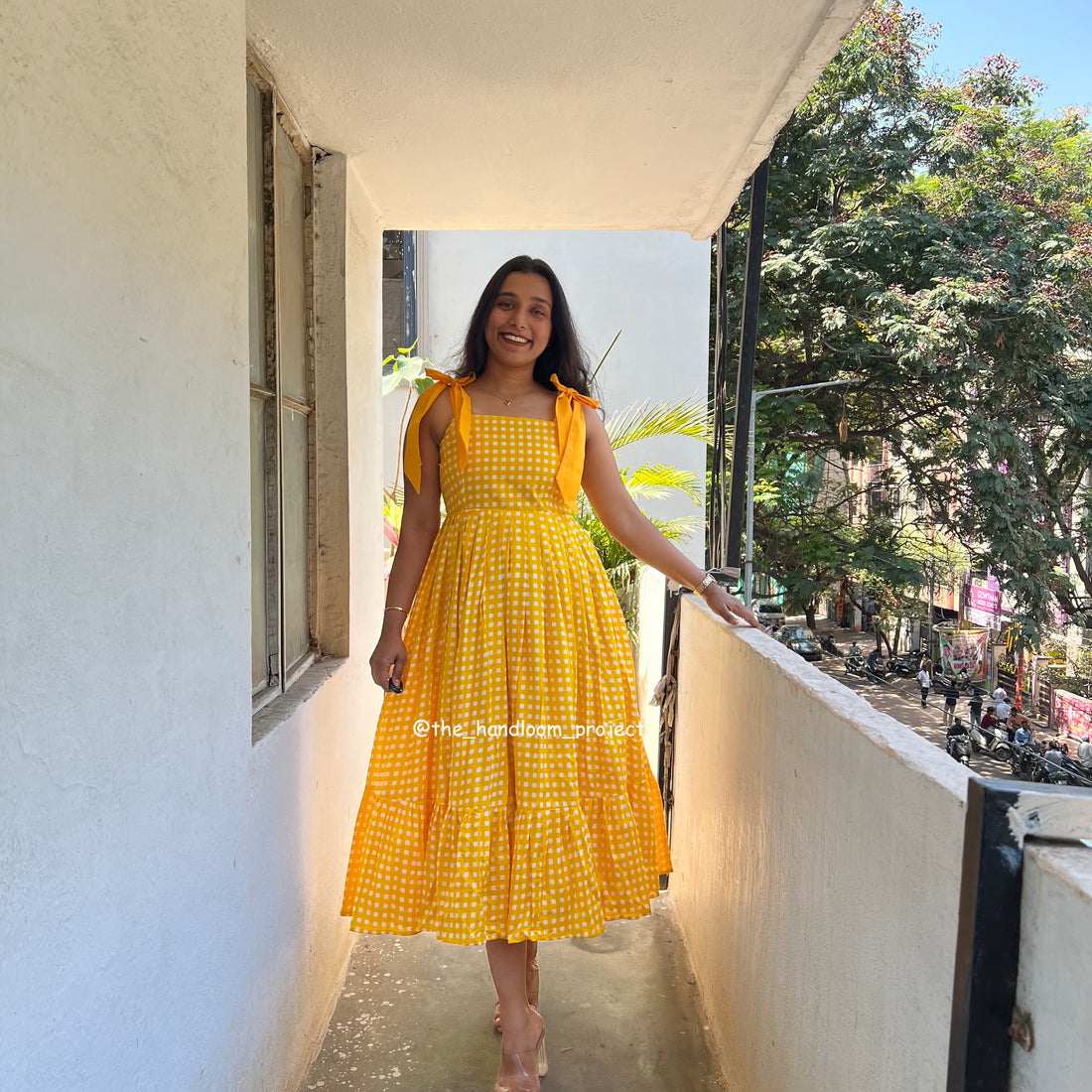 Yellow - gingham