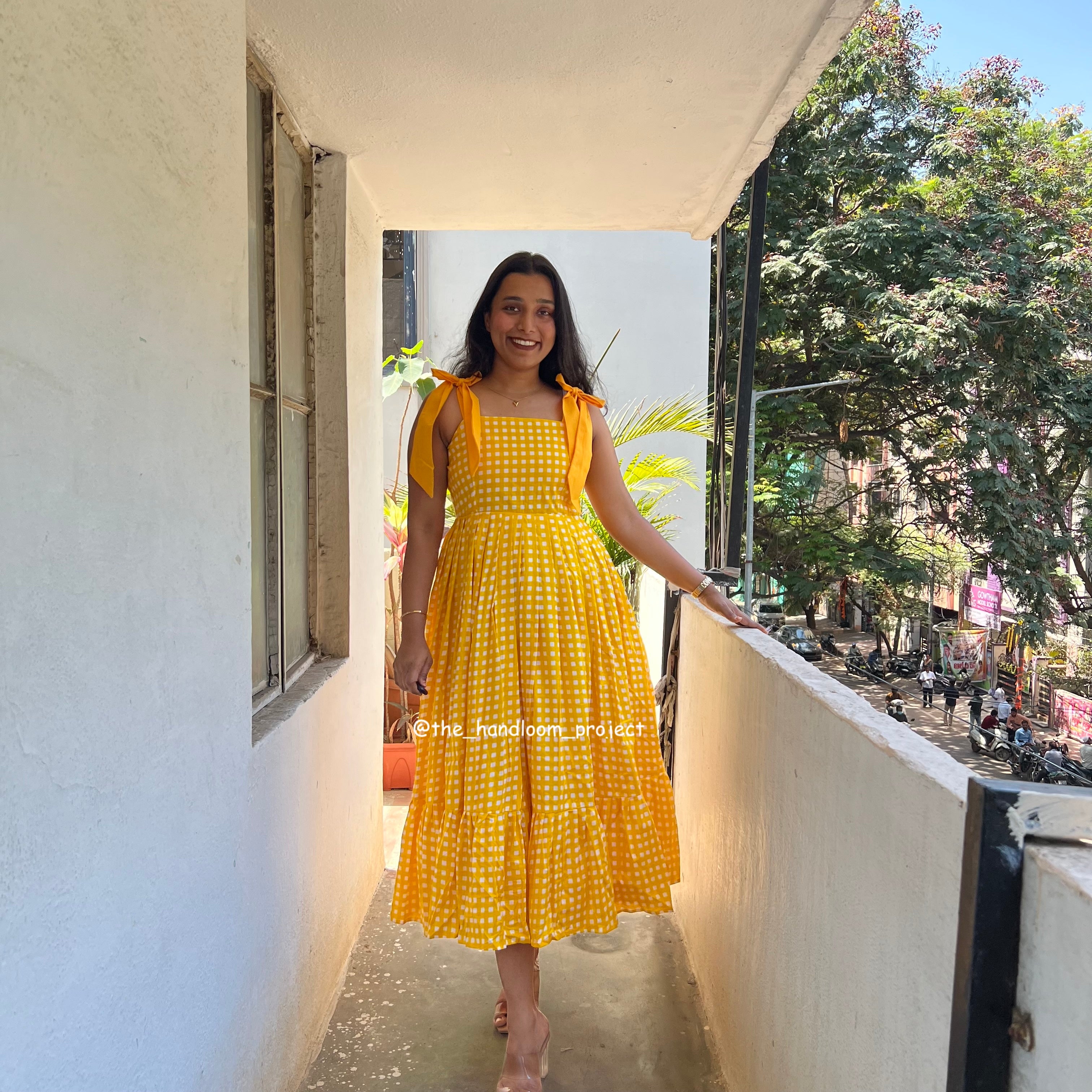 Yellow - gingham