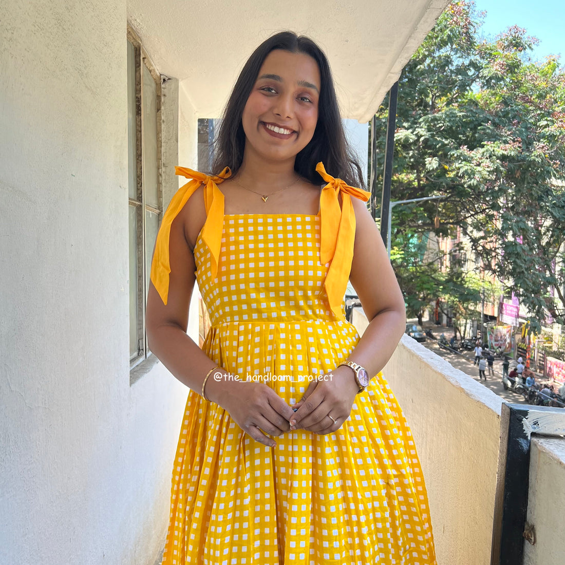Yellow - gingham