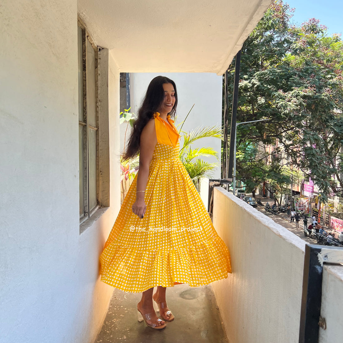 Yellow - gingham