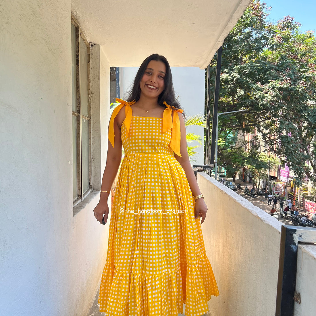 Yellow - gingham