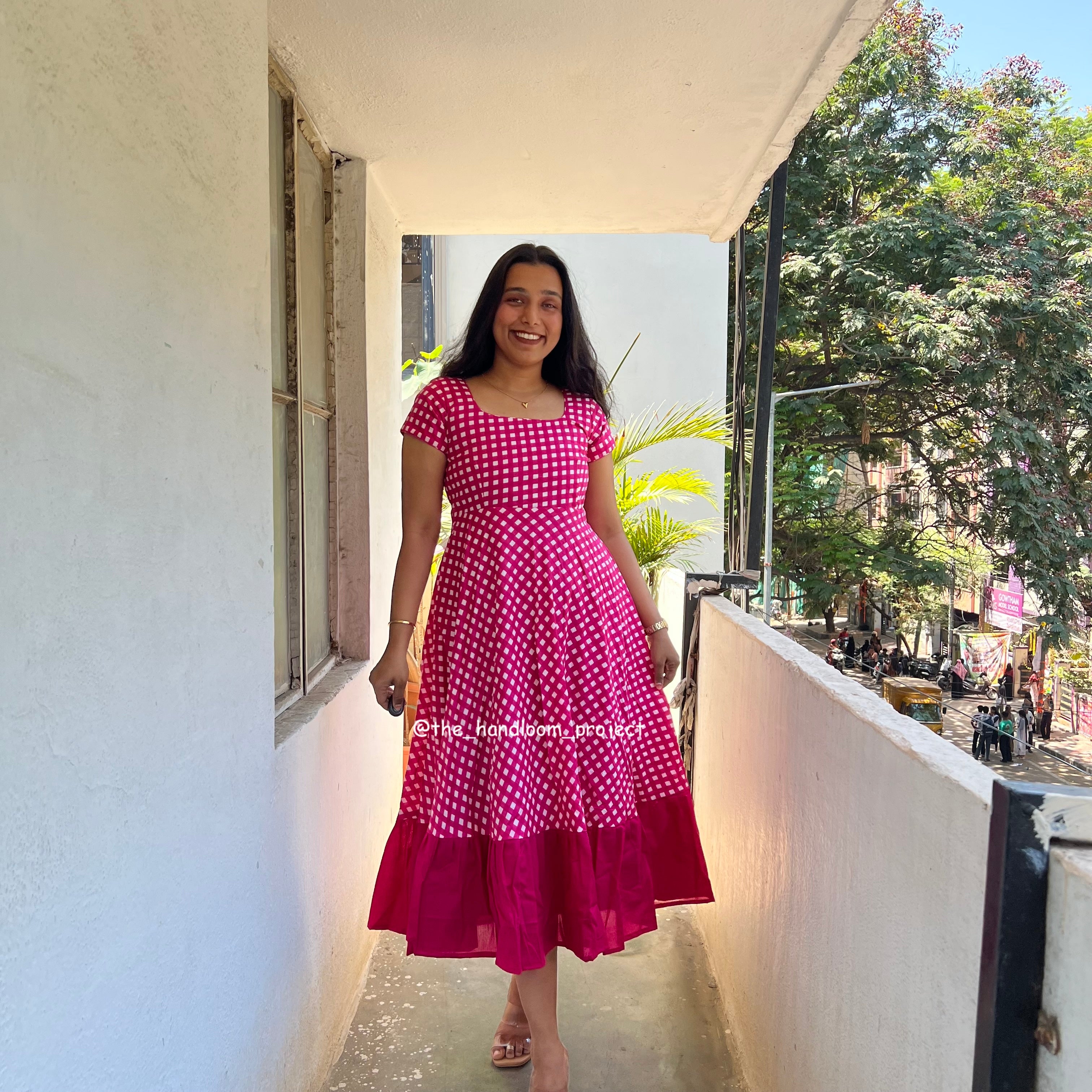Pink - gingham