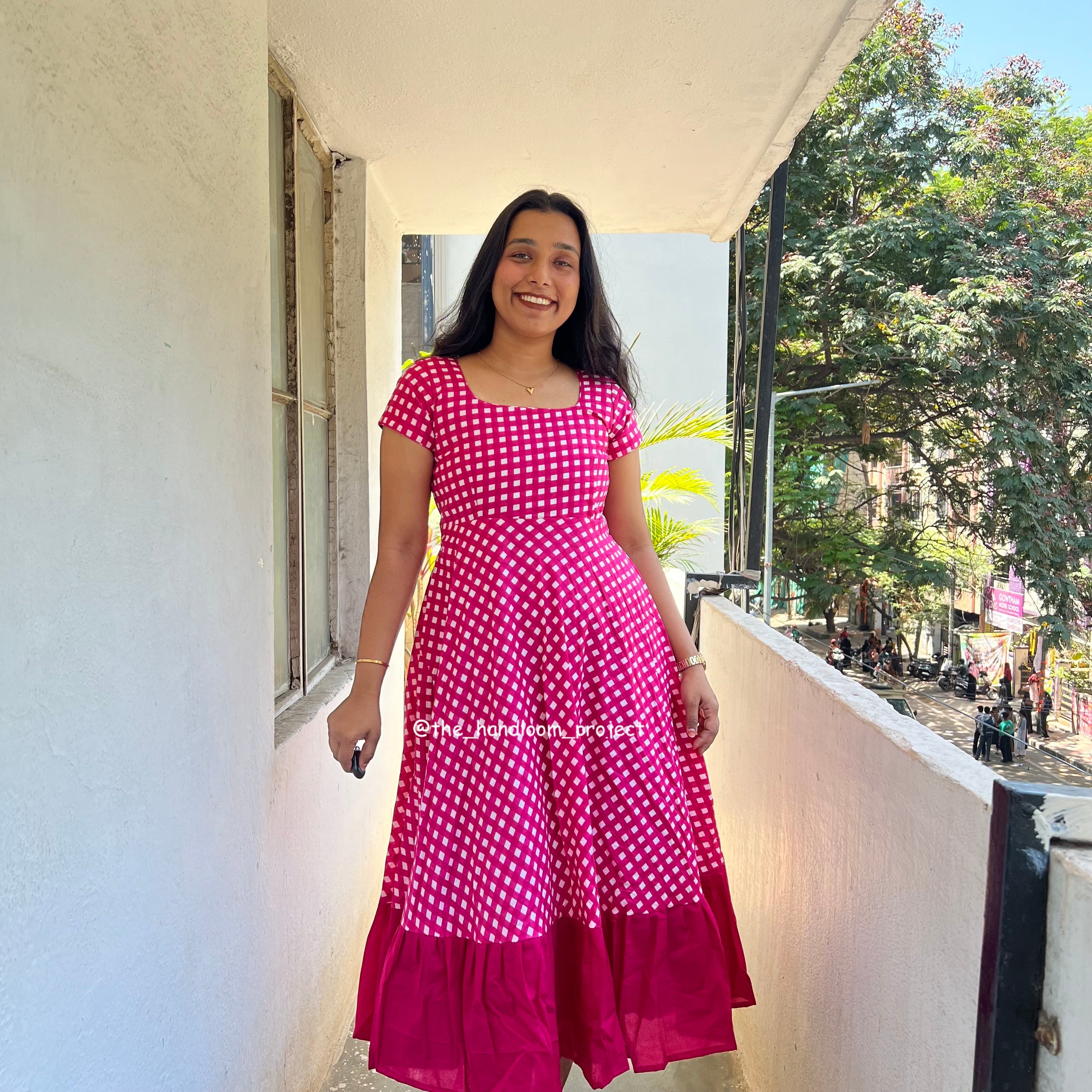 Pink - gingham