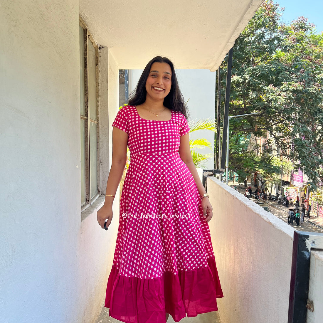Pink - gingham