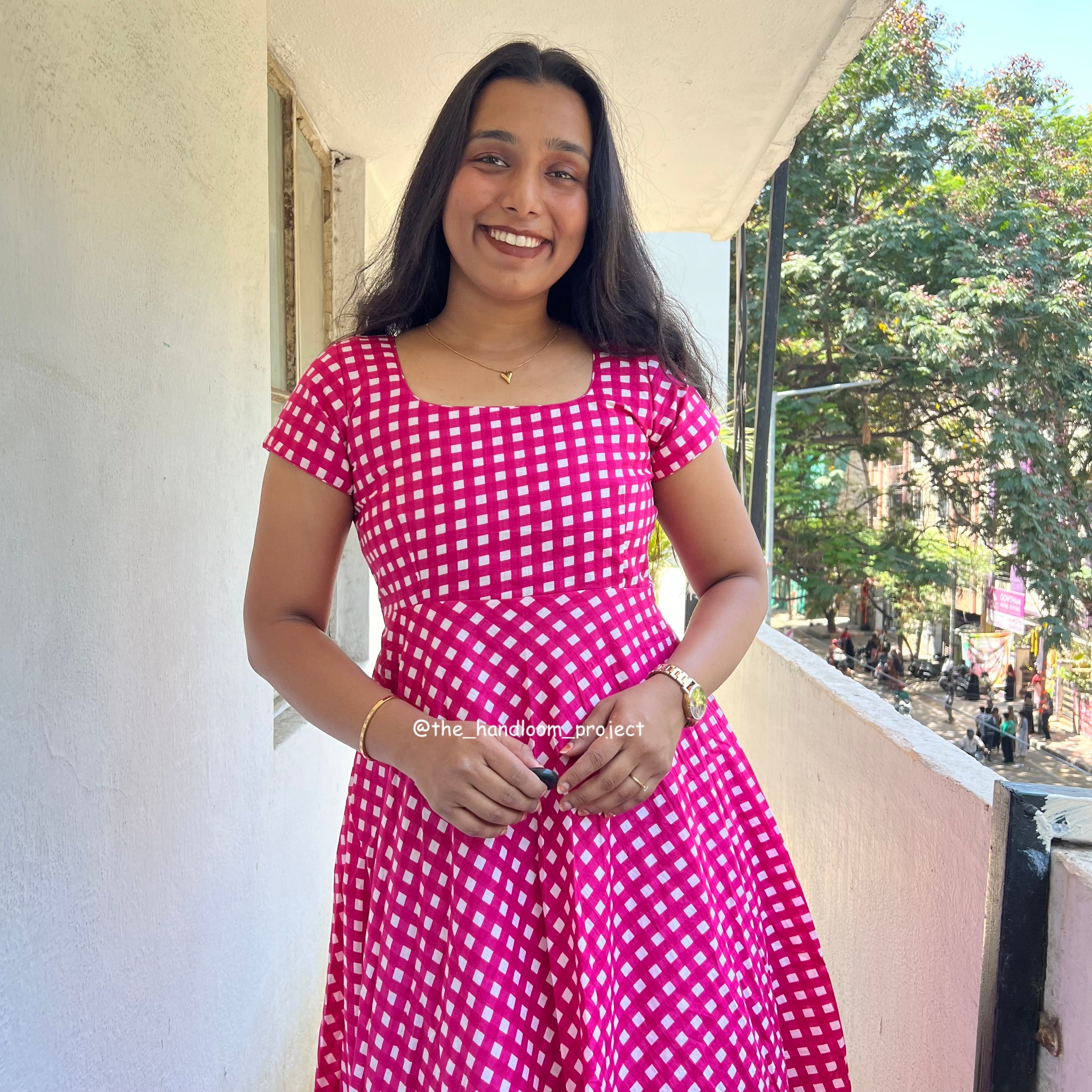 Pink - gingham