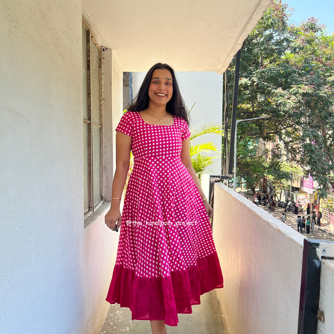 Pink - gingham
