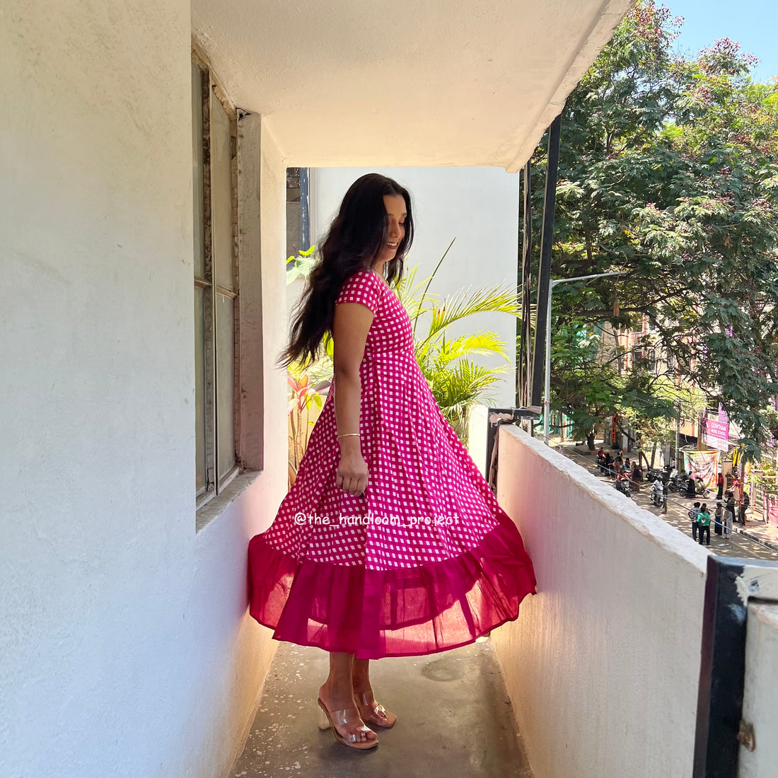 Pink - gingham