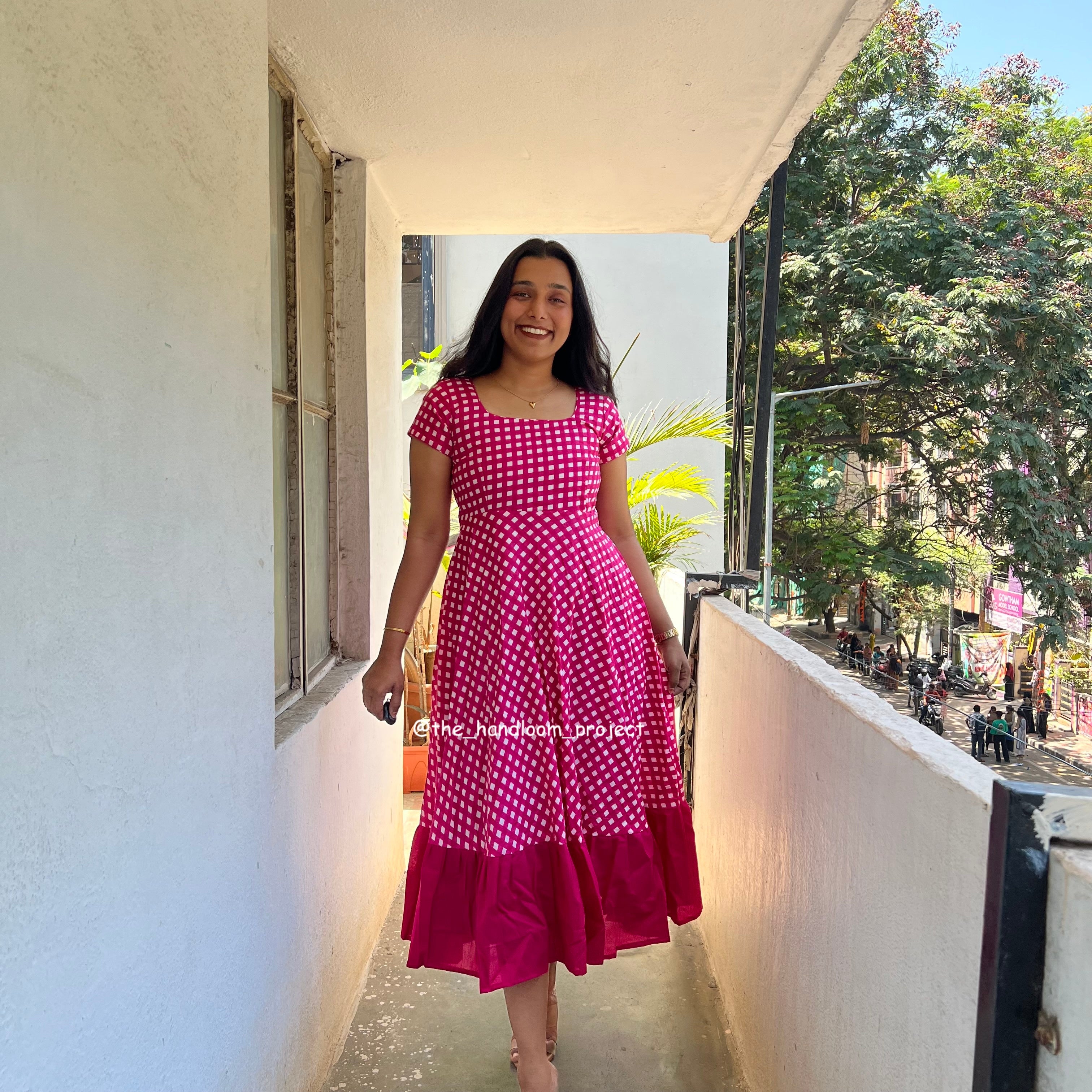 Pink - gingham