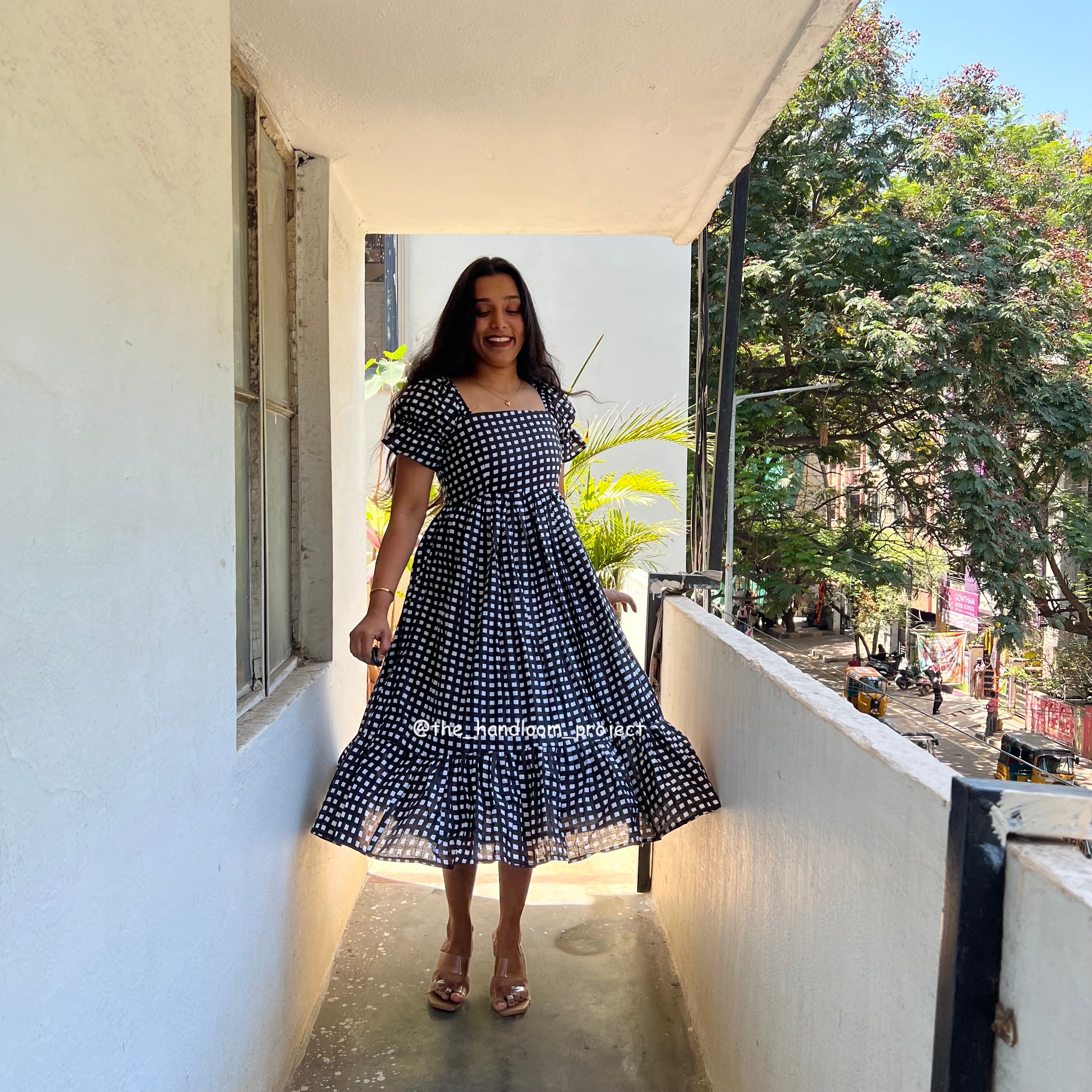 Black - gingham