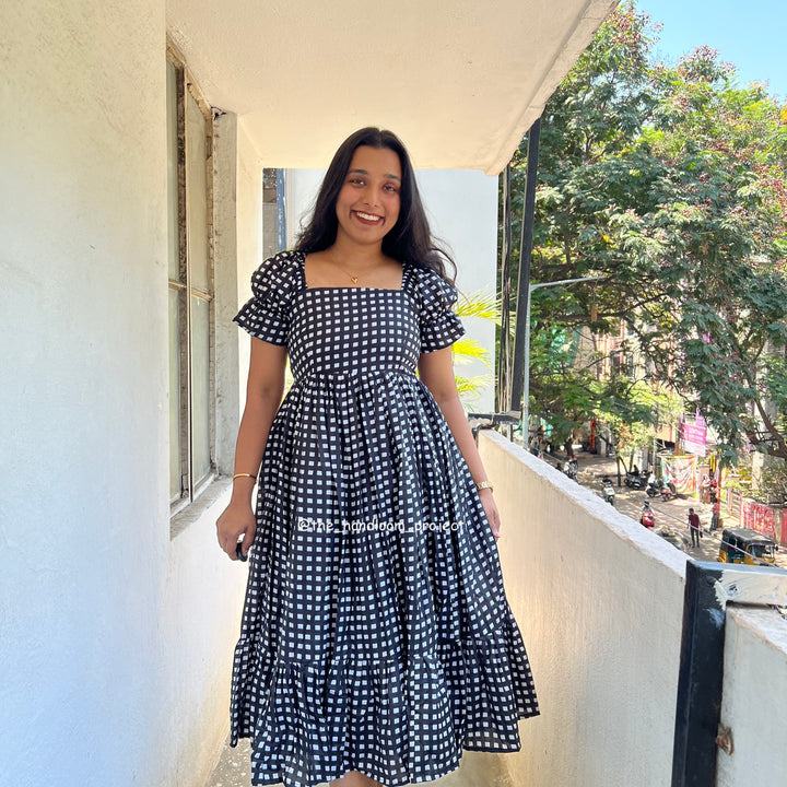 Black - gingham