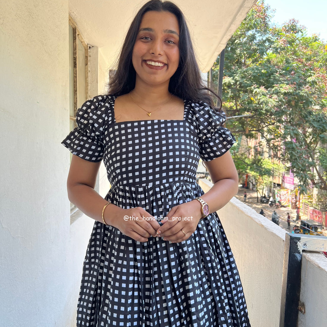 Black - gingham