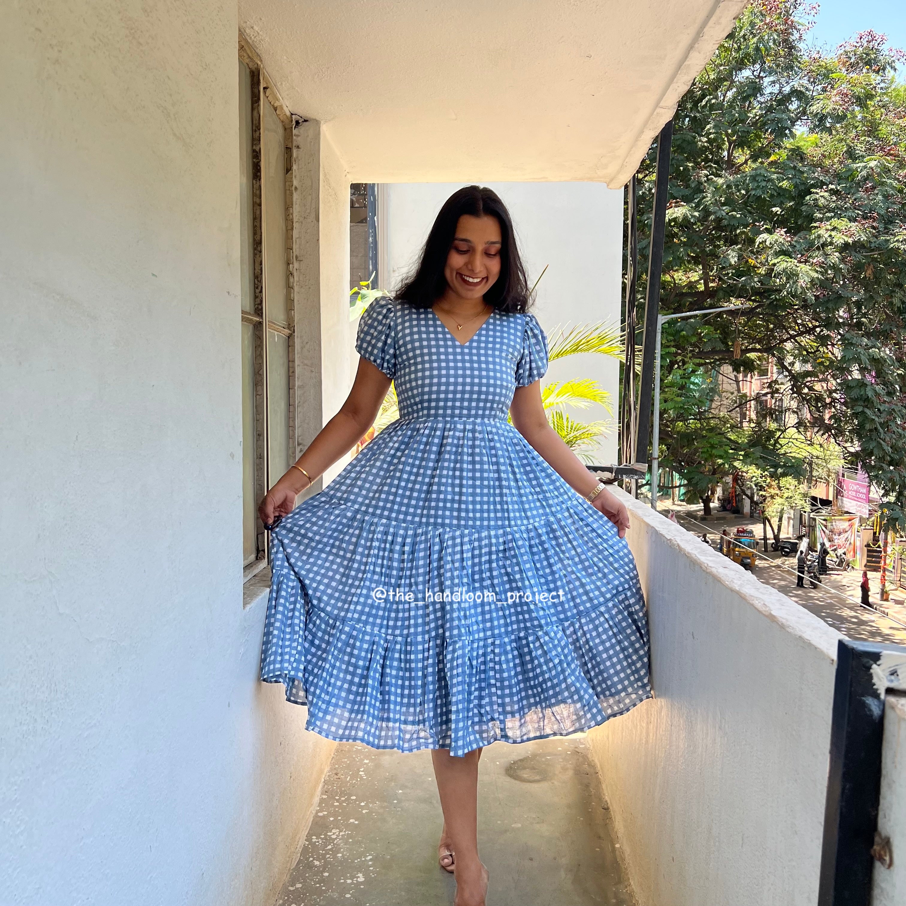 Blue - gingham