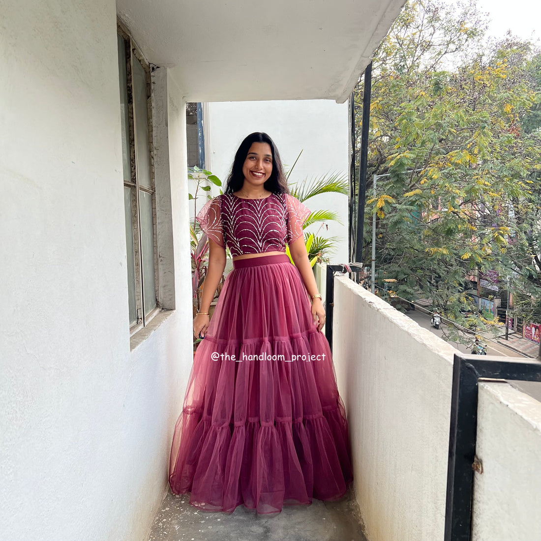 Reddish brown - sheer