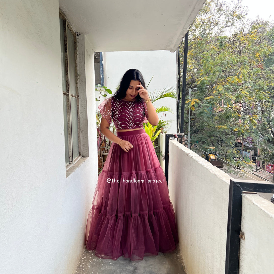 Reddish brown - sheer